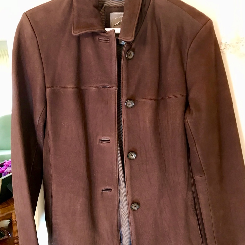 Brown Leather Jacket.